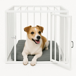 KLATKA KENNELOWA KOJEC DLA PSA TRANSPORTER MOCNA - L