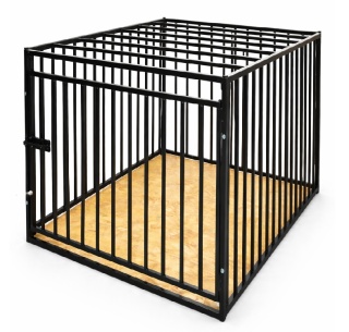 KLATKA KENNELOWA KOJEC DLA PSA TRANSPORTER MOCNA - L