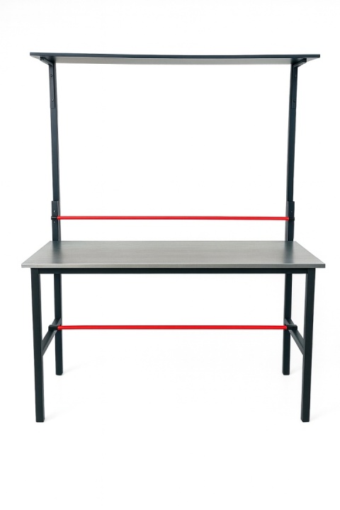 STÓŁ DO PAKOWANIA PACZEK PRZESYŁEK STÓŁ 180X70 + PÓŁKA + BLAT STALOWY