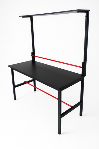 STÓŁ DO PAKOWANIA PACZEK PRZESYŁEK 180X70 + PÓŁKA