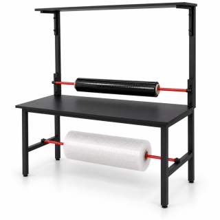 Stół do pakowania paczek 180×70 cm – stół pakowy, stalowy, 300 kg